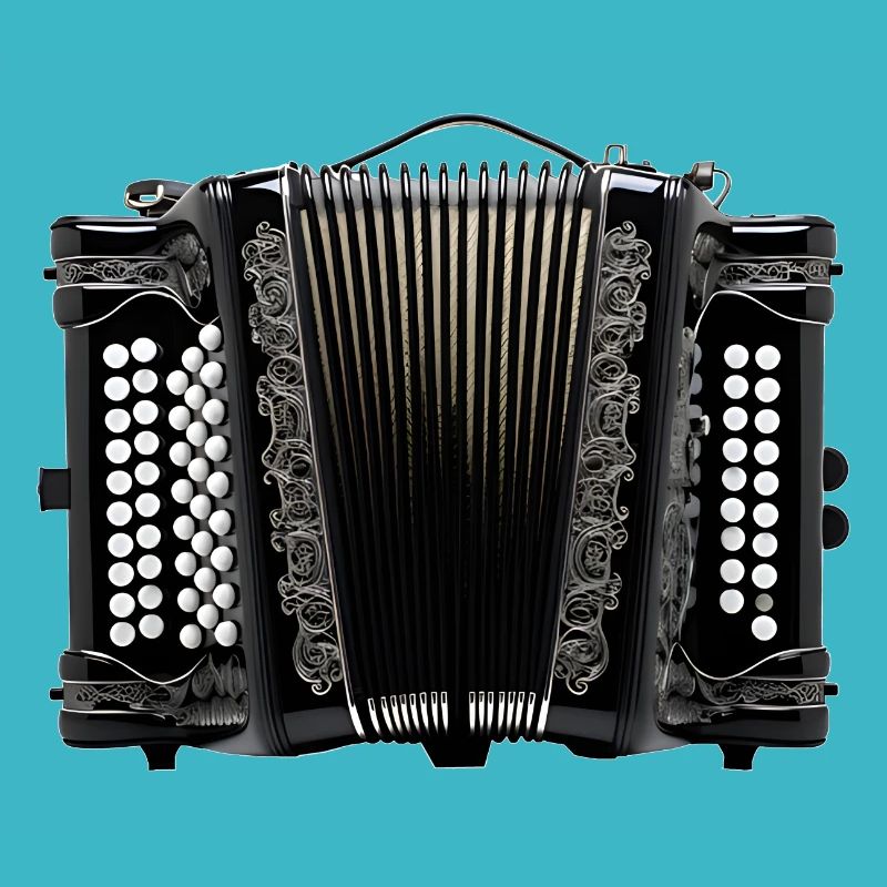 Das Akkordeon ist ein Handzuginstrument