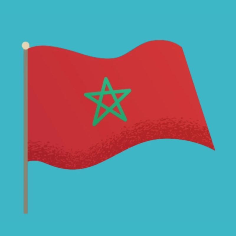Drapeau du Maroc