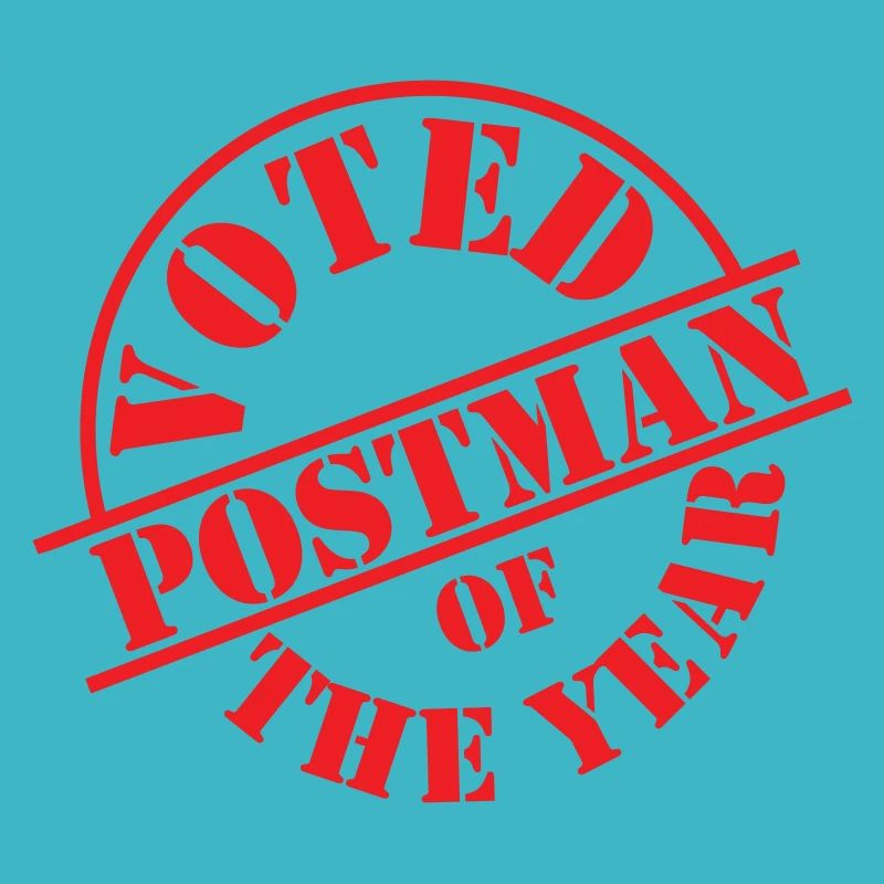 Facteur de l'année tampon postal anglais