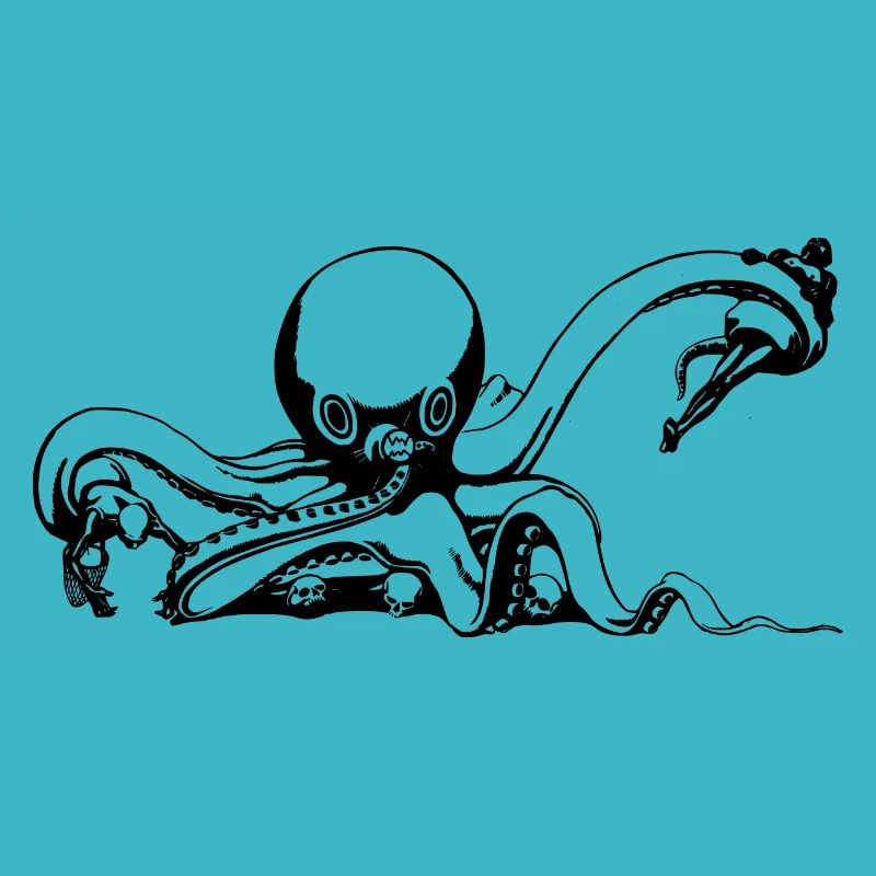 squid giant octopus octopus octopus squid sepia fish