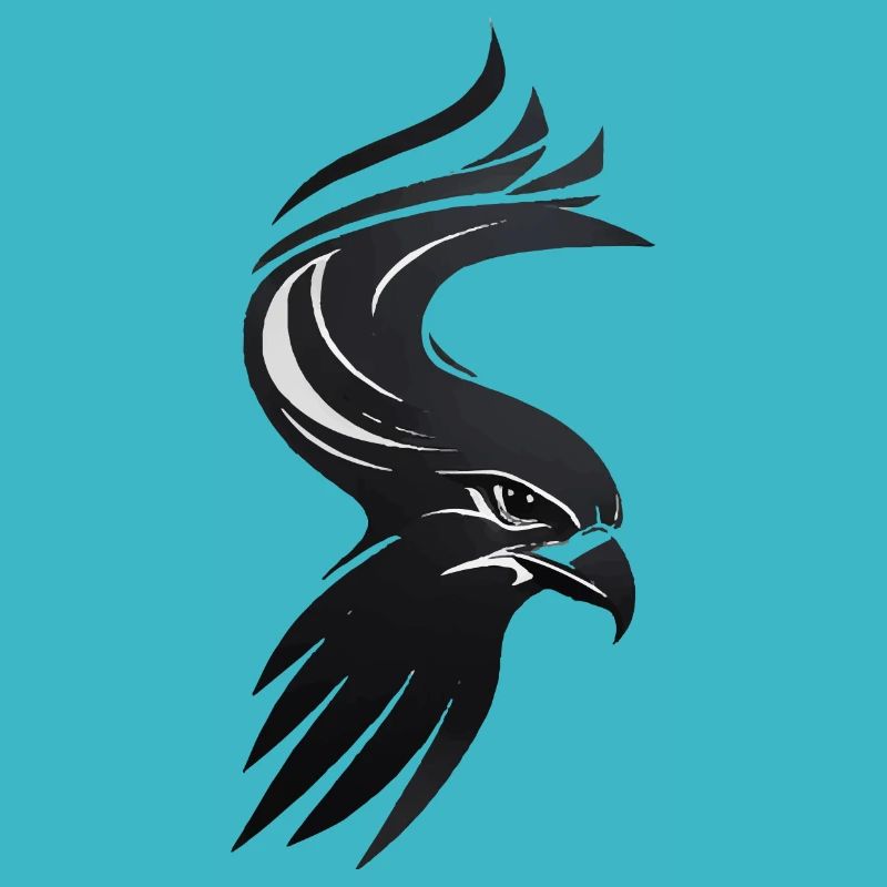 Aigle Oiseau de proie tête