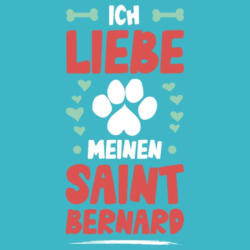 J’aime mon Saint-Bernard