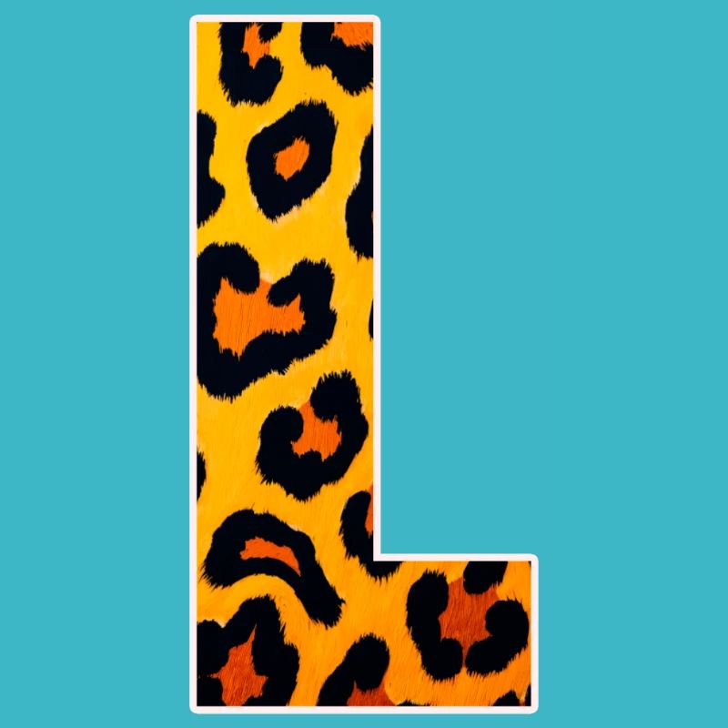 Leopard Print Corner Design