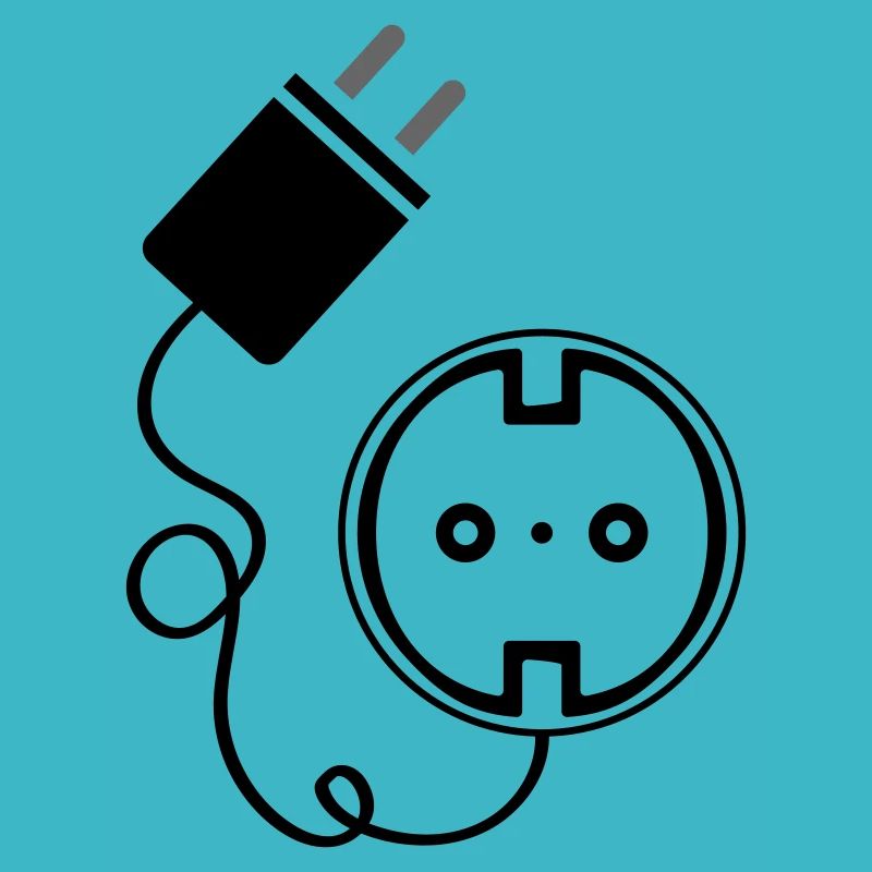 Steckdose Icon Strom