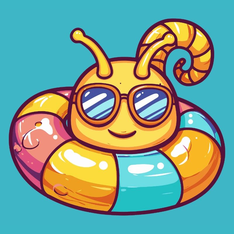 Escargot Bande Dessinée Cool