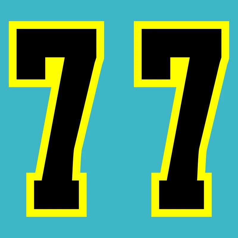 Maillot à 77 numéros