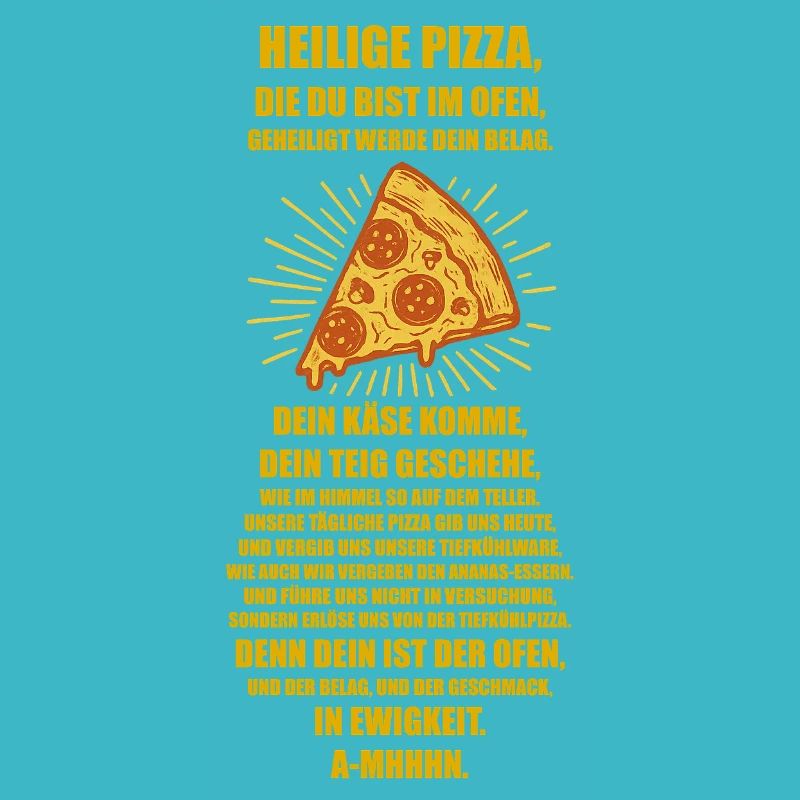 Kirche der Heiligen Pizza 🍕 - das Gebet