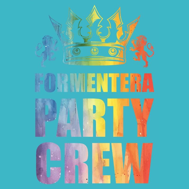 Formentera Party Crew Spruch