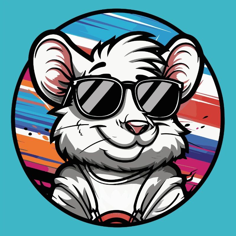 Maus Comic Cool Sommer