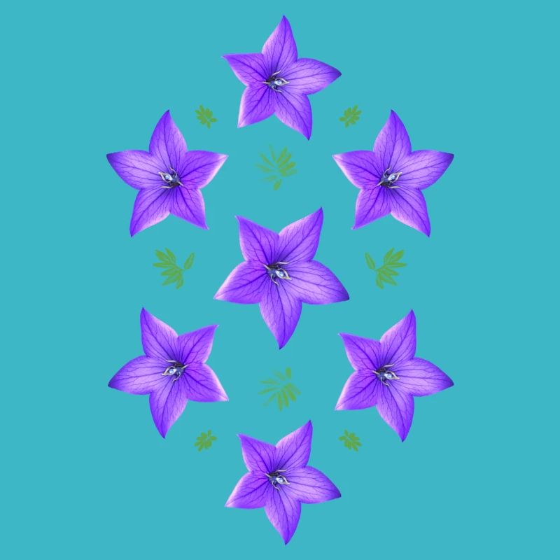 fleur pourpre - campanule