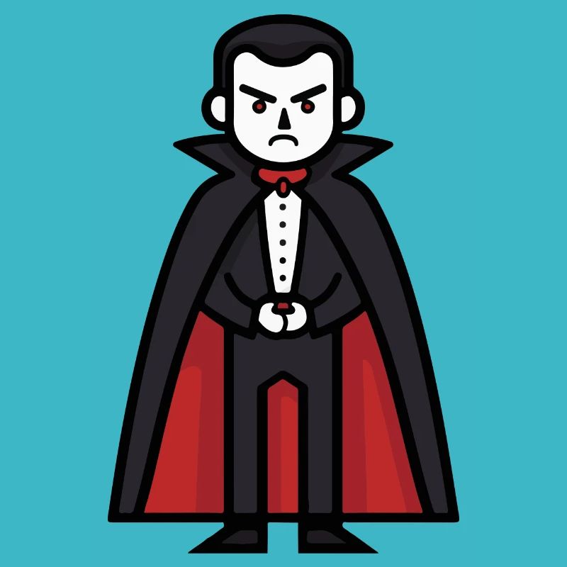 Bande dessinée vampire Halloween