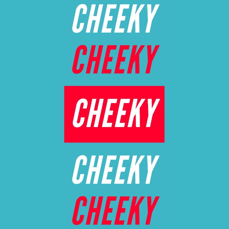 Cheeky Block Typography