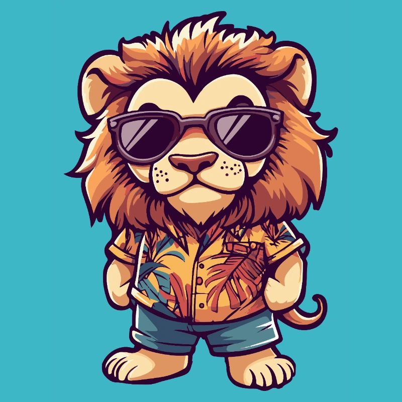 Lion Comic Vacation