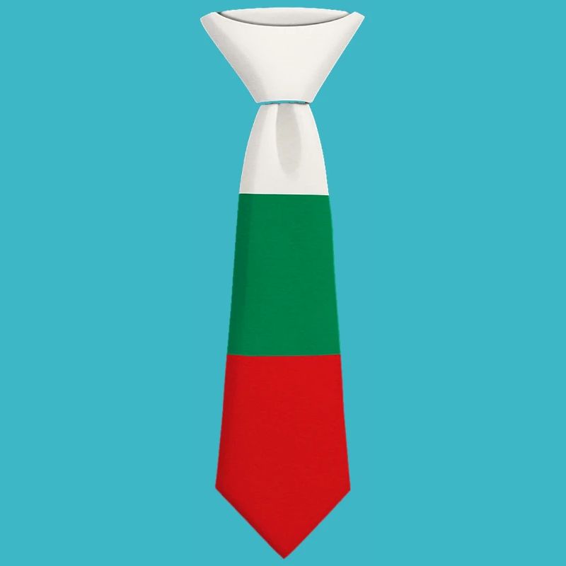 Bulgaria Tie – Flaggendesign
