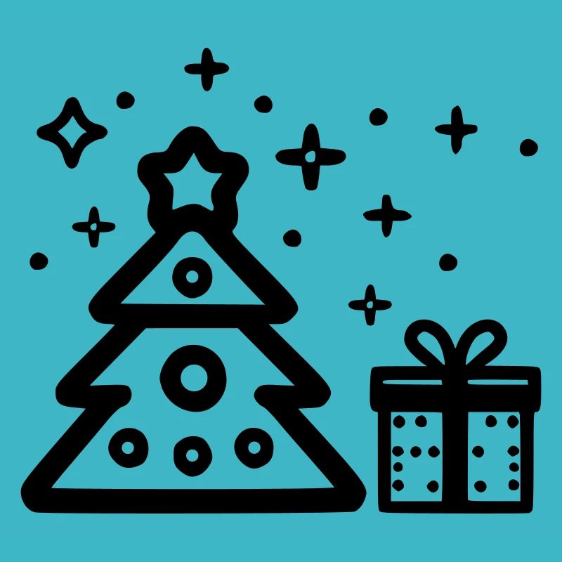 Klassischer Weihnachtsbaum