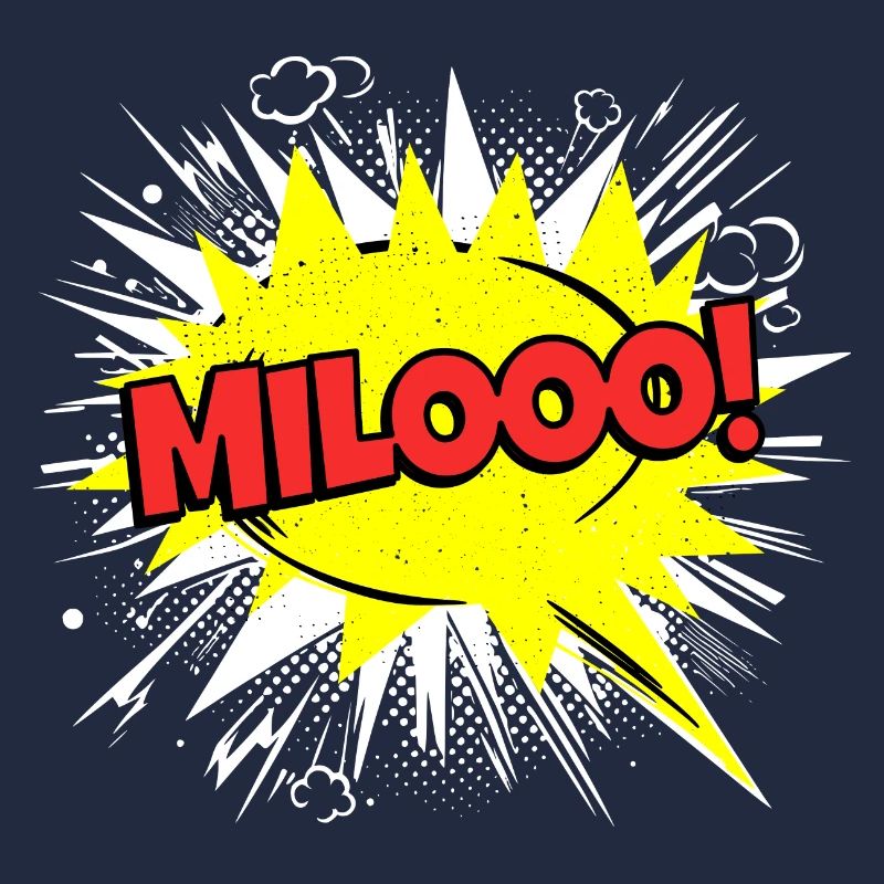Milo Name Funny Speech Bubble Milooo!