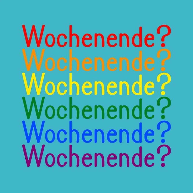 Wochenende Regenbogen LGBT