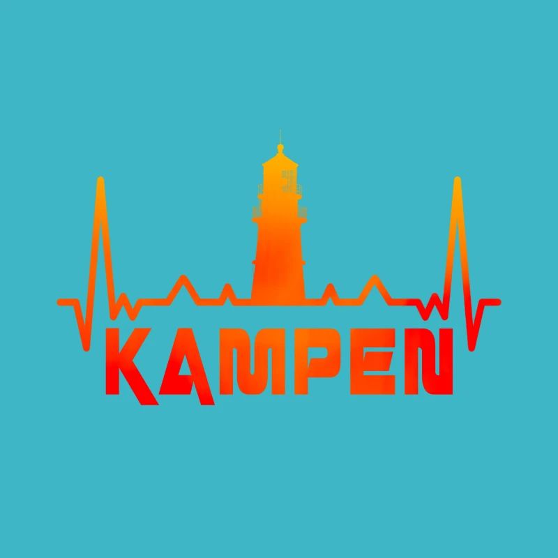 Kampen Leuchtturm Design / Geschenkidee