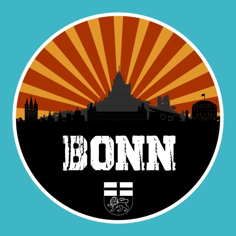 Bonn Skyline Rétro