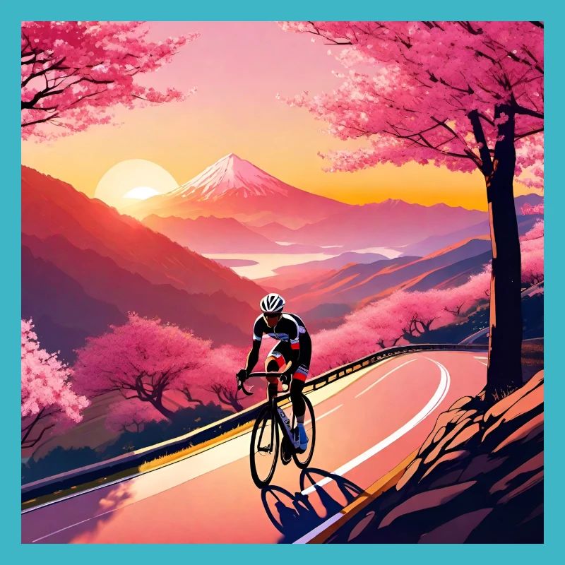 Saison des fleurs de cerisier - Randonnée à vélo