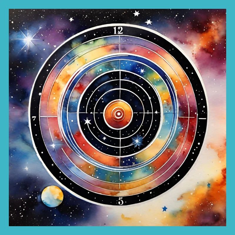 Dartboard Milky Way
