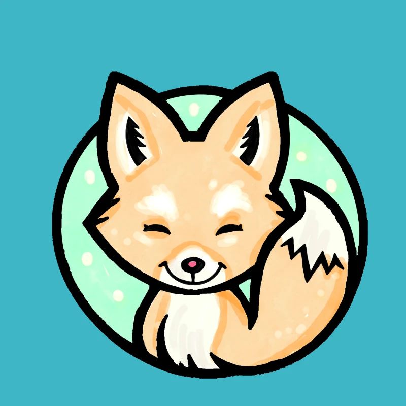 Petit renard (coloré)