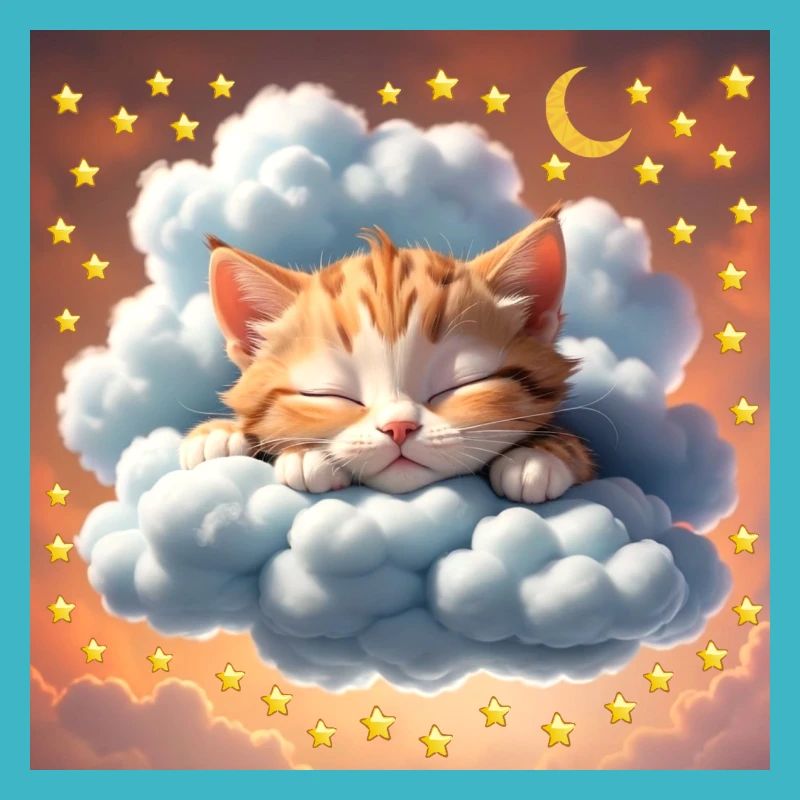 sleeping cat