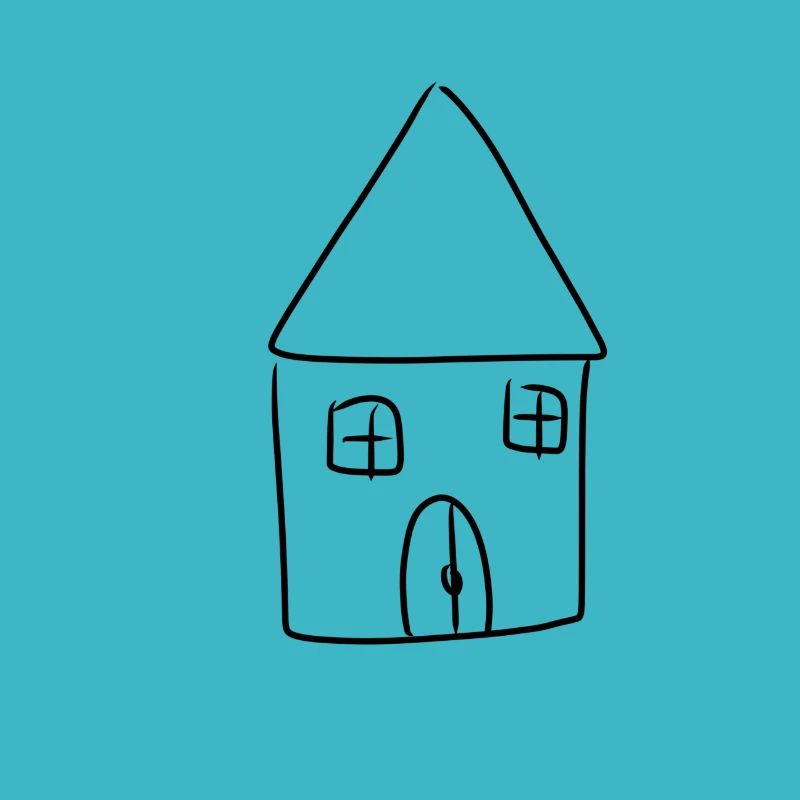 Haus Symbol Wohnen