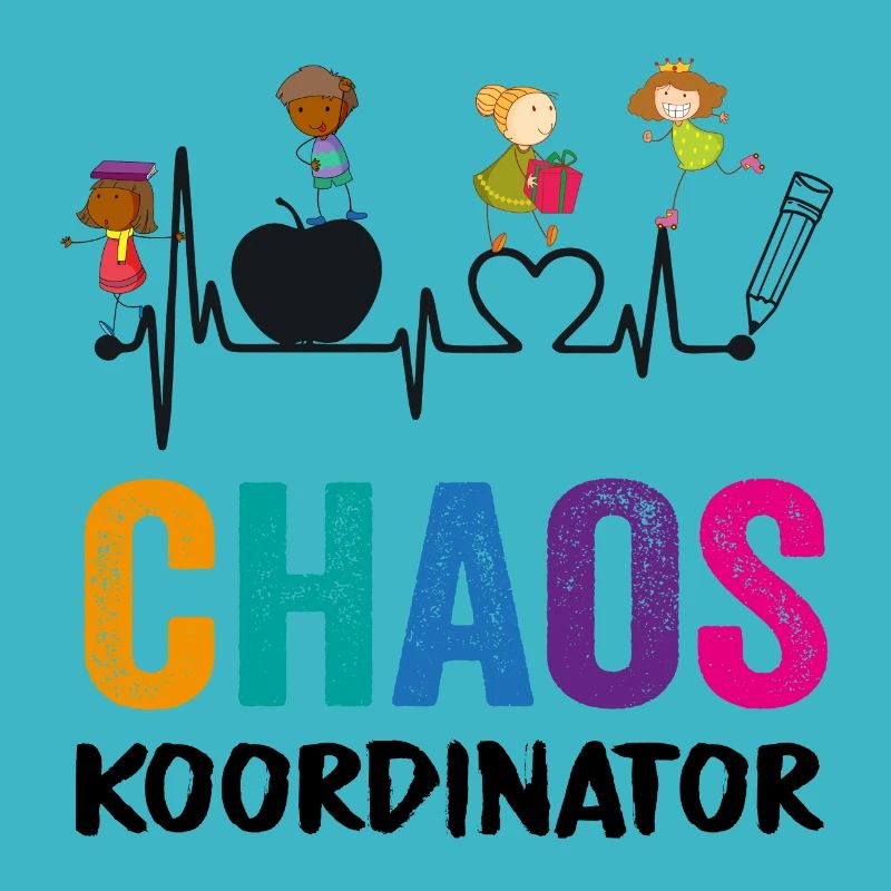 Chaos Coordinator Enseignant Funny Motif Gift
