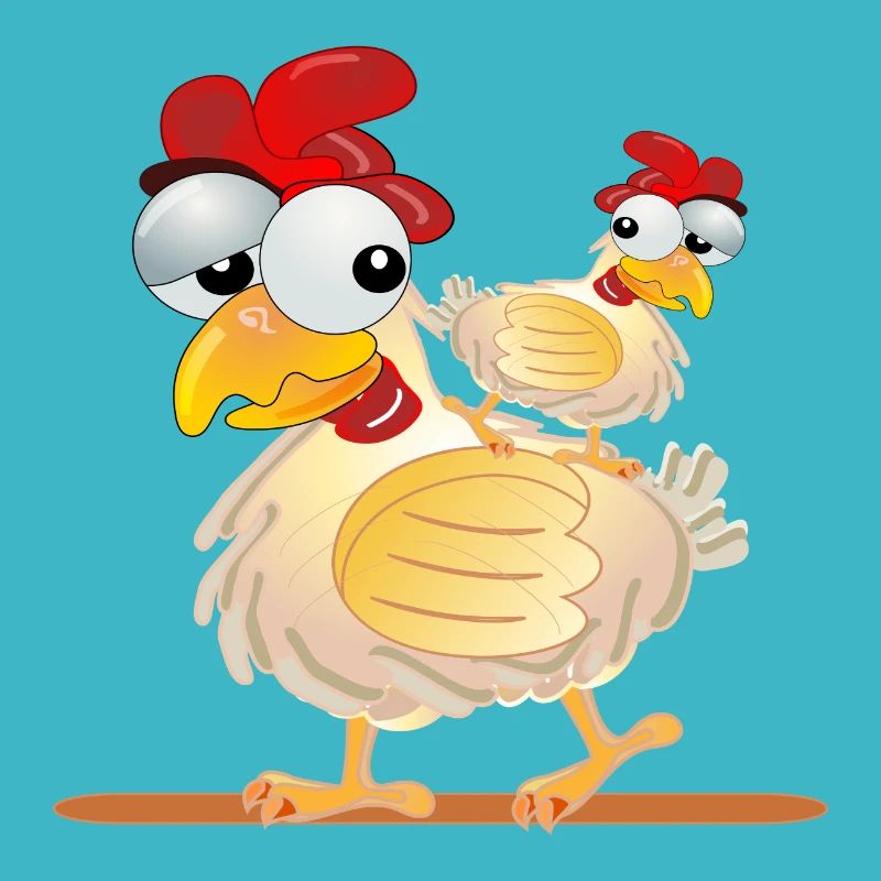 POULES COSTUMES COUPLES