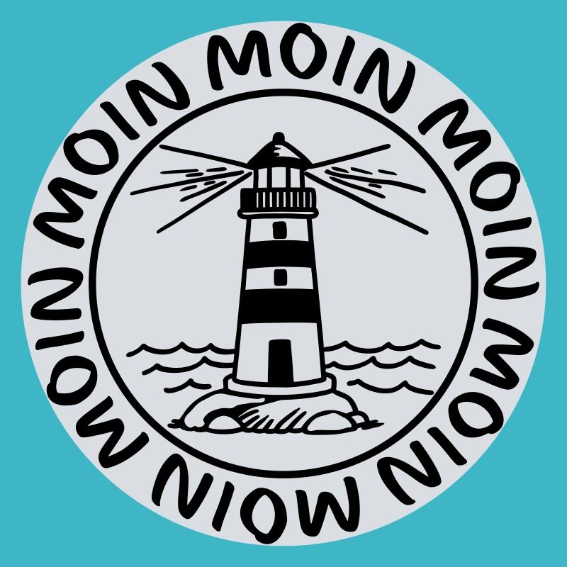 Moin Moin Leuchtturm – Maritimes Küsten Design
