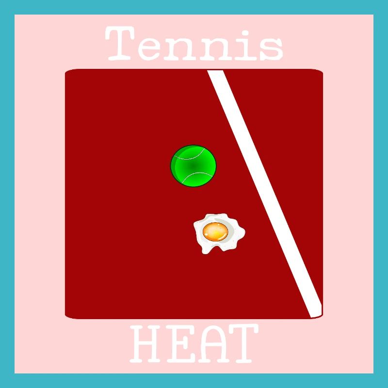 TENNIS SOMMER HITZE EIER