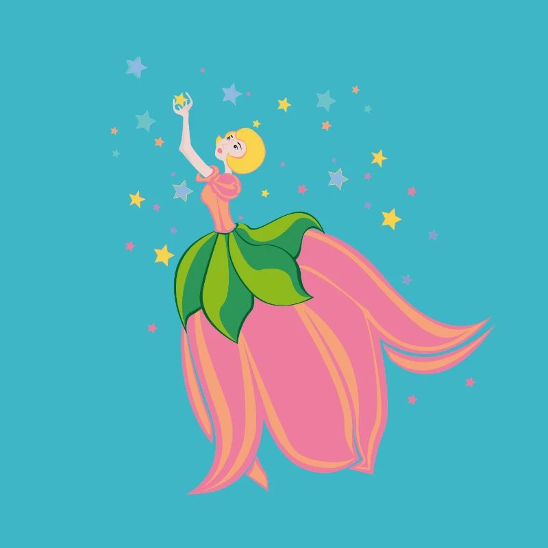 Conception de costumes de fées de conte de fées