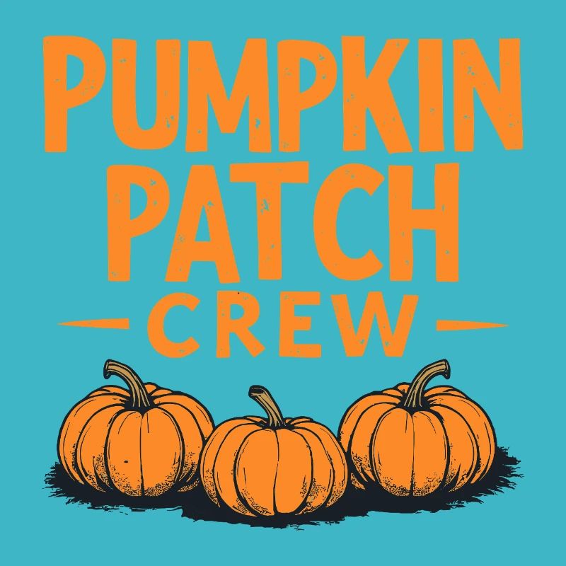Pumpkin Patch Crew - Pumpkin Saying