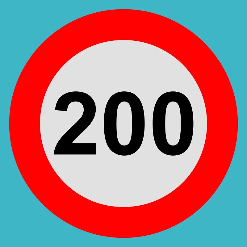 Vitesse maximale : 200 km/h
