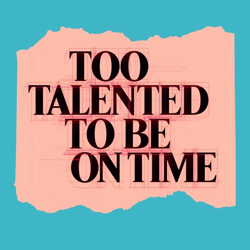 Too Talented To Be On Time