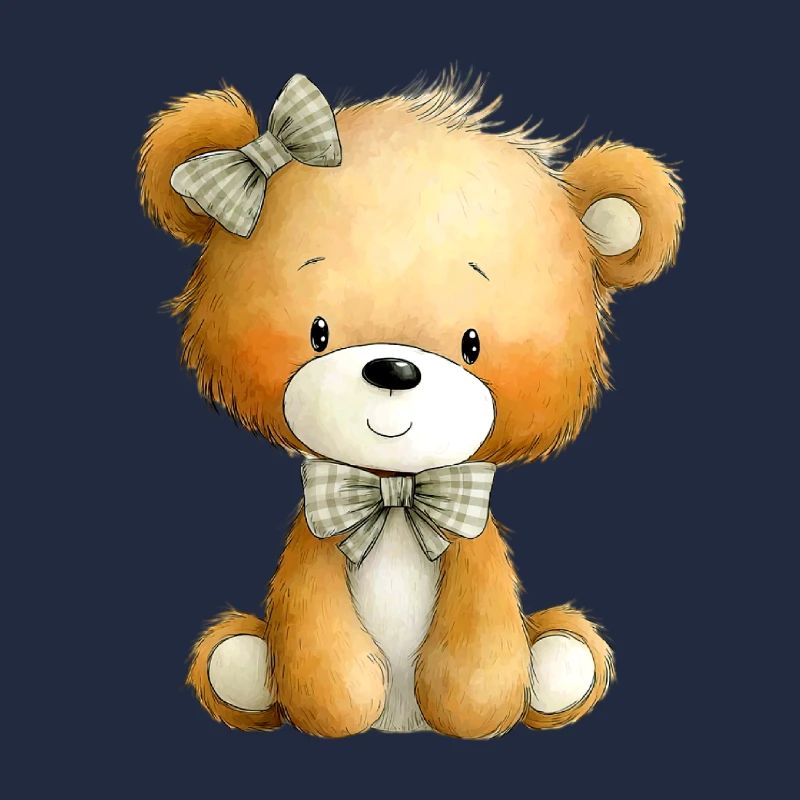 sitzender Teddy