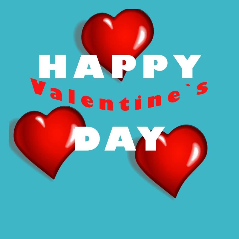 Valentinstag Herz Design Liebe