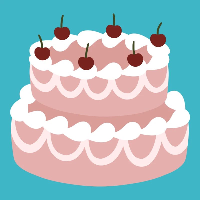 Cherry Pink Layer Cake