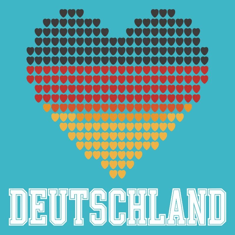 Gradient du cœur allemand