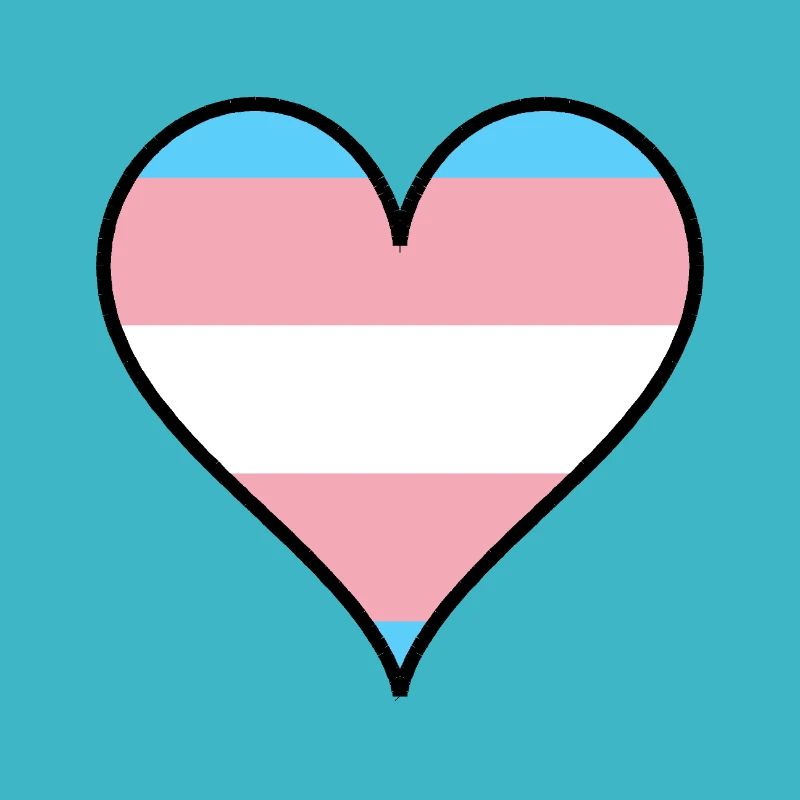 Trans Pride Herz