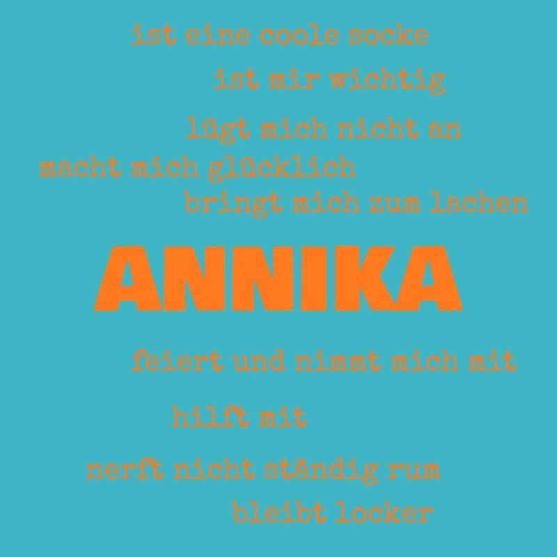 Annika als Spruch