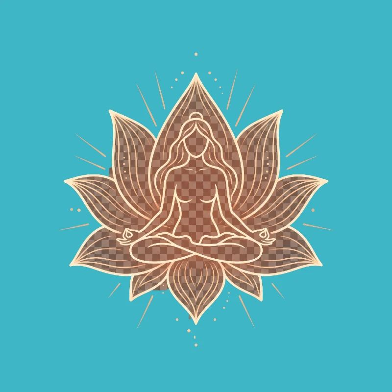 Fleur de méditation Zen-Lotus