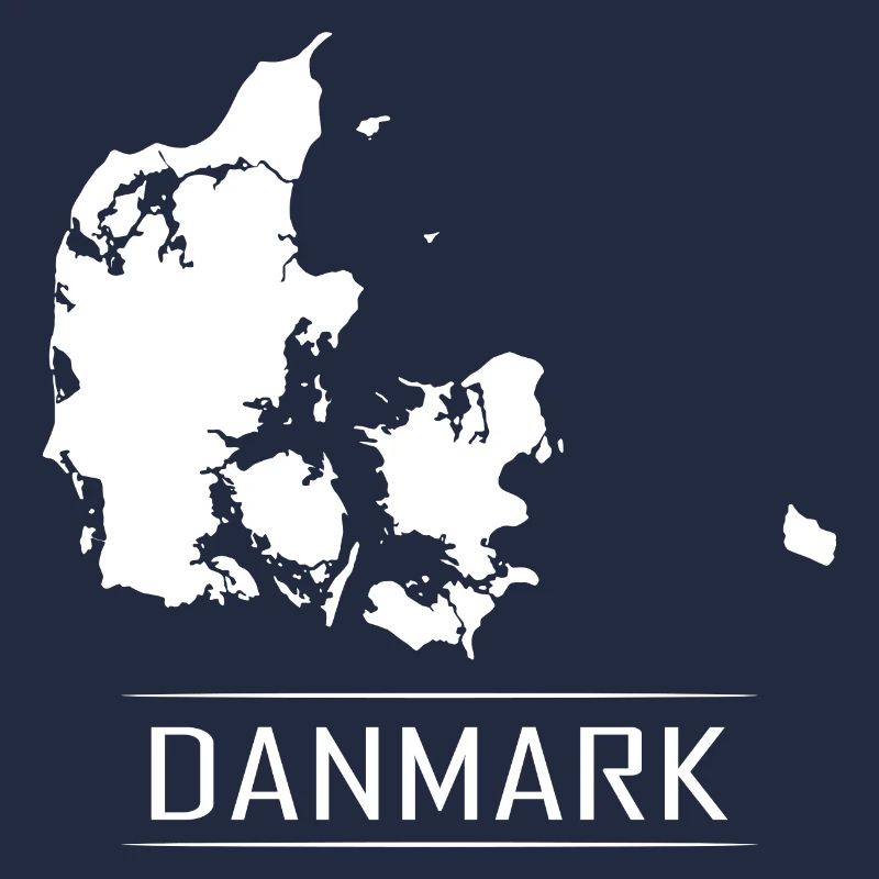 Danmark Map Holiday Country