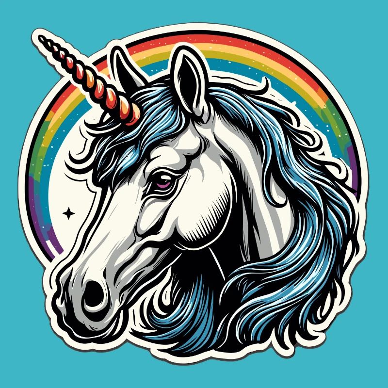 Unicorn / Mythical Creatures / Fairy Tale / Magic / Glitter