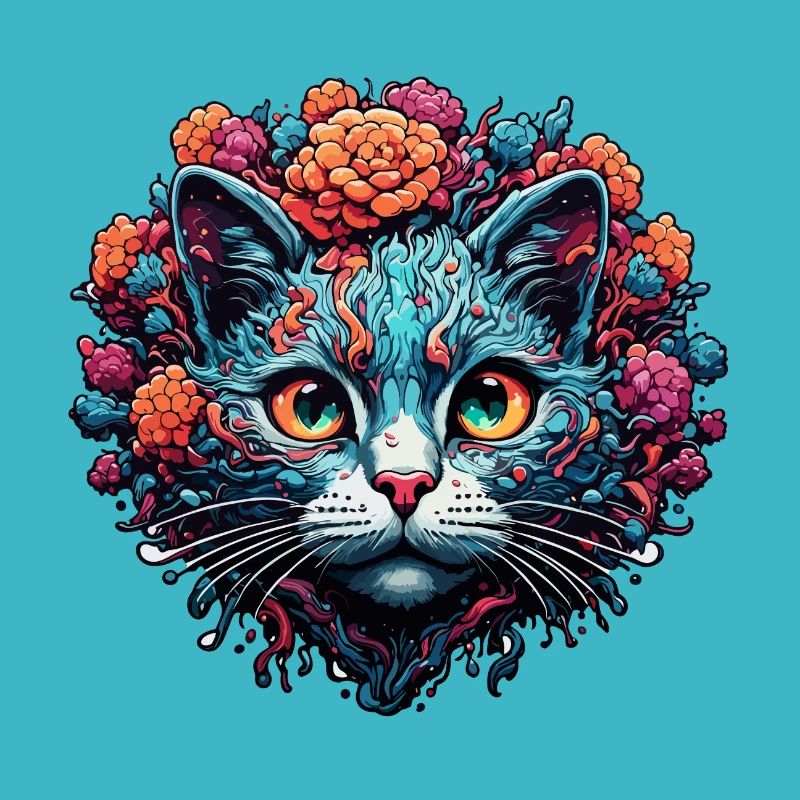 Cool Cat / Funny / Animal / Pet / Crazy