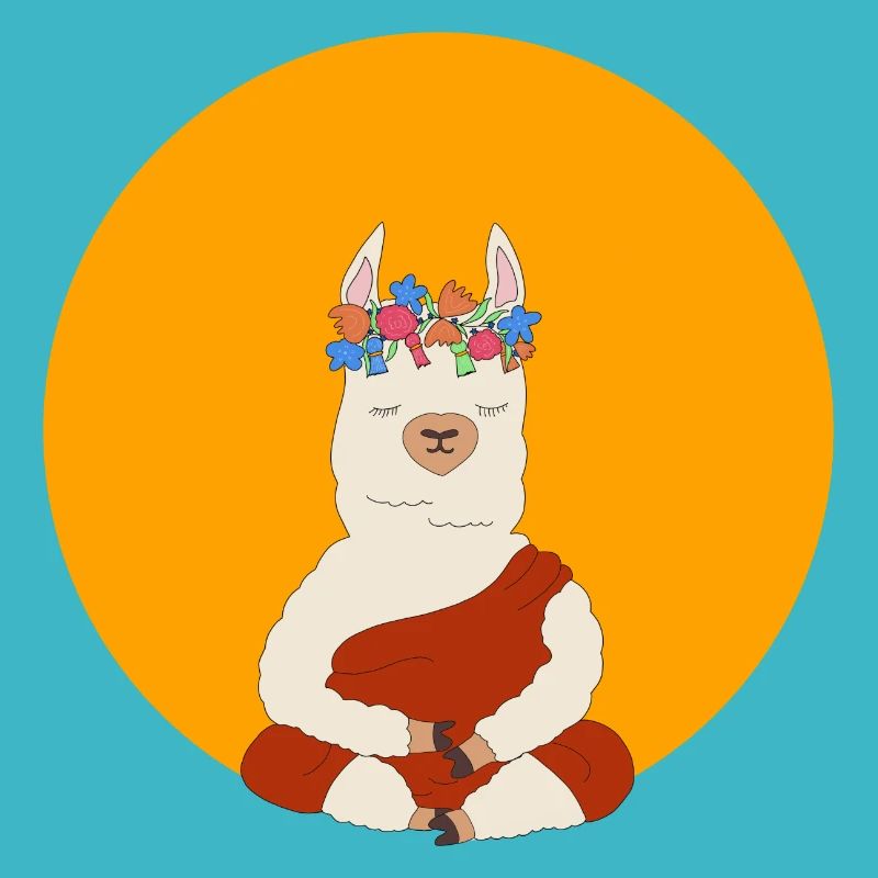 Lama méditant