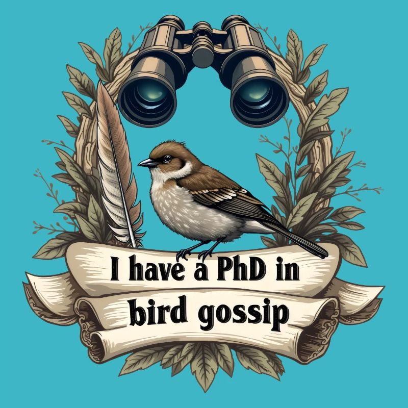 Birdwatcher Ornithology PhD In Bird Swatter
