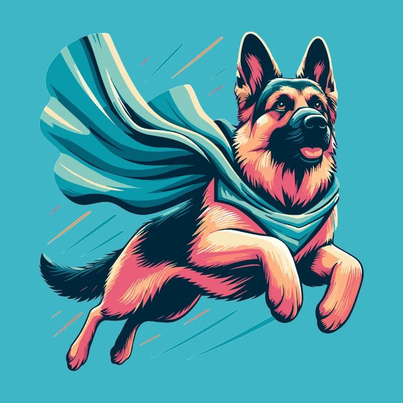 Super Hund Deutscher Schäferhund Geschenk