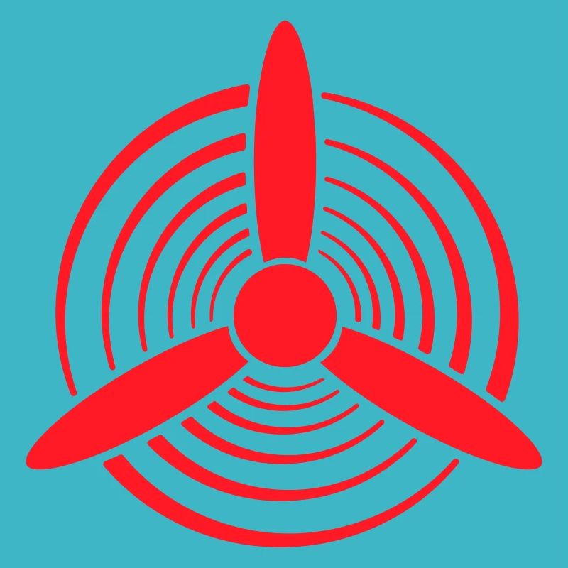 Red Propeller